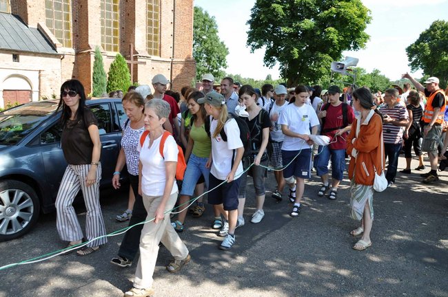 Pielgrzymi poszli na Jasną Górę