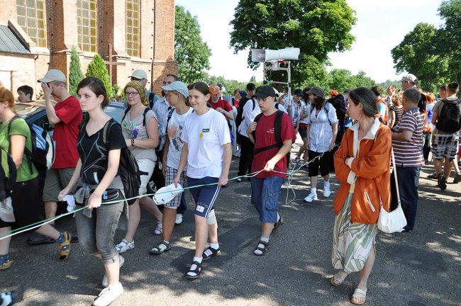 Pielgrzymi poszli na Jasną Górę