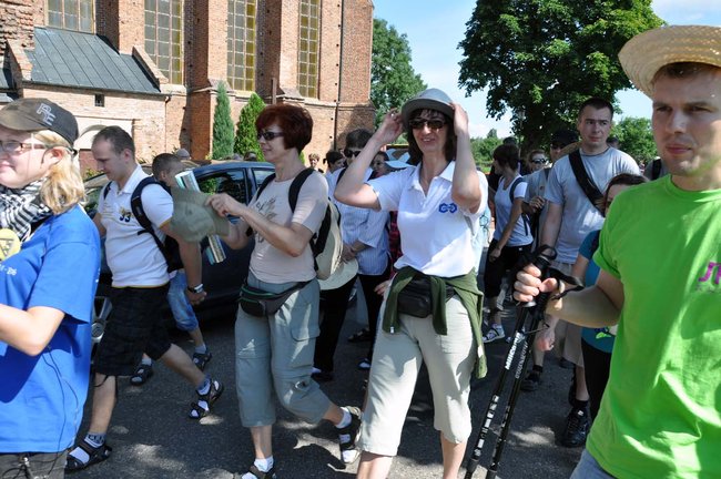 Pielgrzymi poszli na Jasną Górę