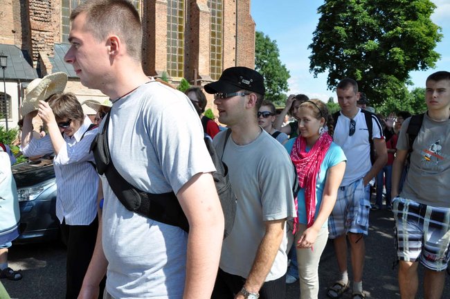 Pielgrzymi poszli na Jasną Górę