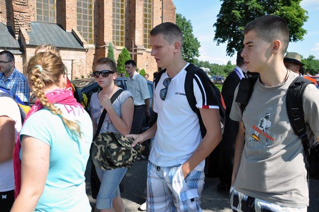 Pielgrzymi poszli na Jasną Górę