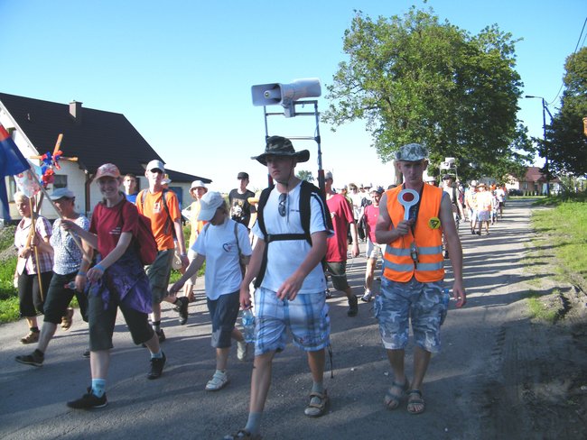 Upał doskwiera pielgrzymom