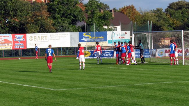 Wda rozgromiła Polonię Leszno
