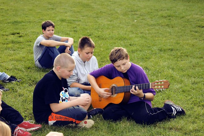 Wyjazd integracyjny uczniów katolika