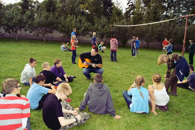 Wyjazd integracyjny uczniów katolika