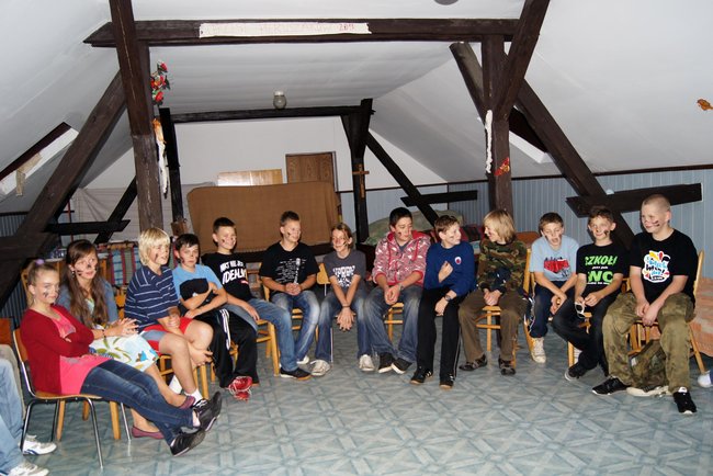 Wyjazd integracyjny uczniów katolika