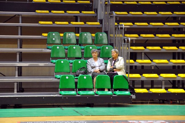 Debata wyborcza prawie bez publiczności