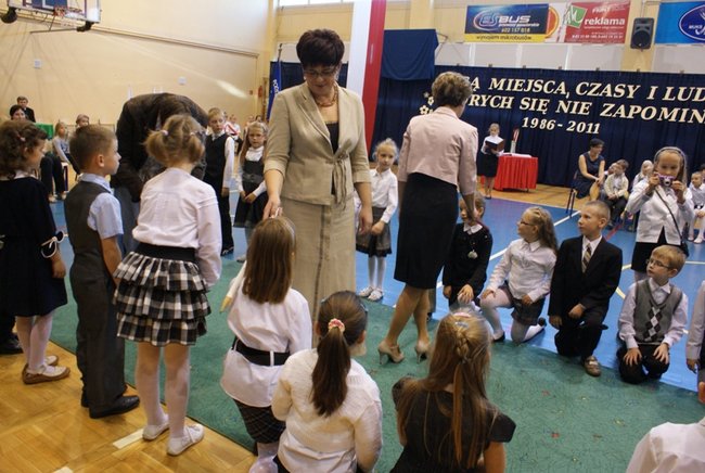 Pasowanie przy okazji jubileuszu