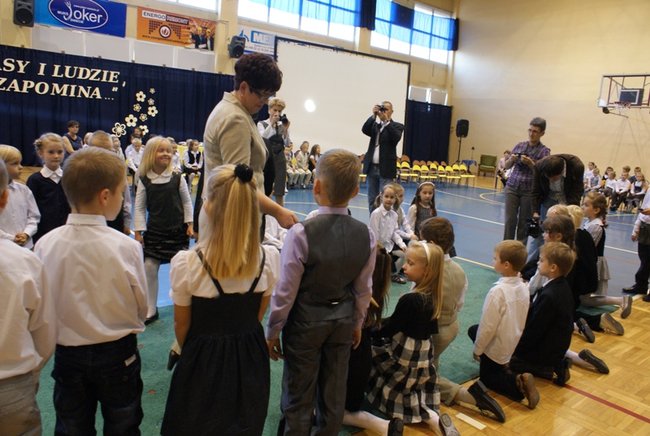 Pasowanie przy okazji jubileuszu