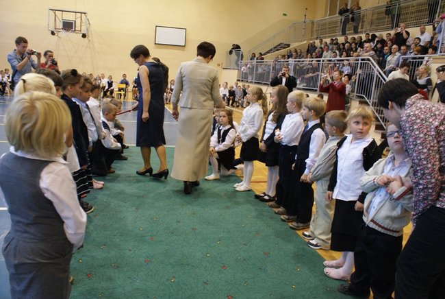 Pasowanie przy okazji jubileuszu