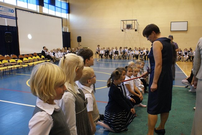 Pasowanie przy okazji jubileuszu