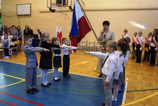 Pasowanie przy okazji jubileuszu