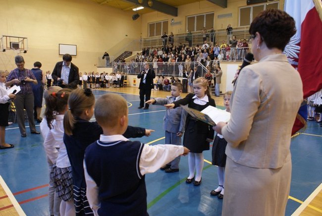 Pasowanie przy okazji jubileuszu