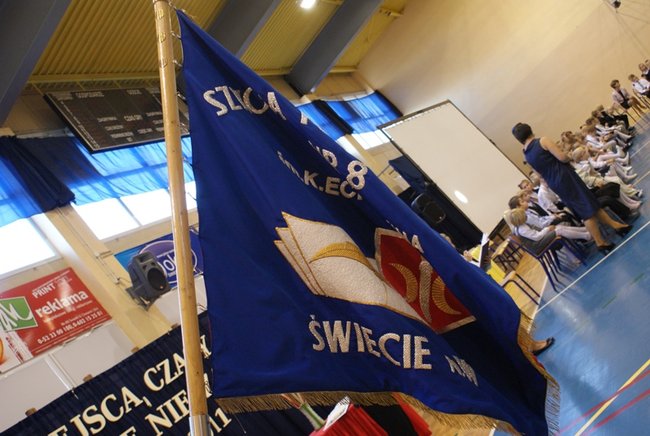 Pasowanie przy okazji jubileuszu