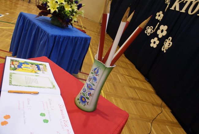 Pasowanie przy okazji jubileuszu