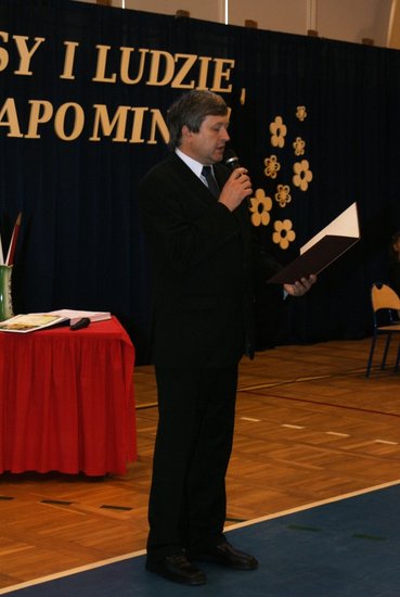 Pasowanie przy okazji jubileuszu