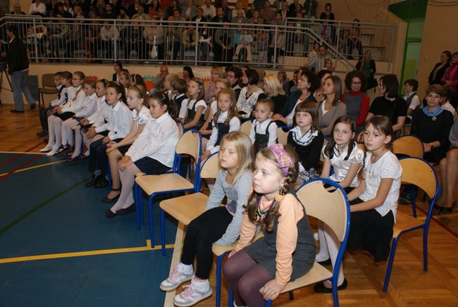 Pasowanie przy okazji jubileuszu