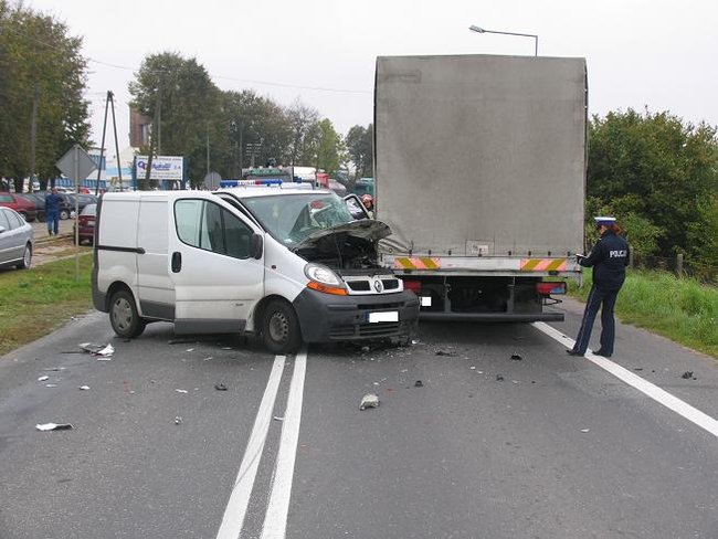 Zasnął za kierownicą