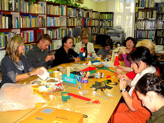 Bibliotekarze i zabawa