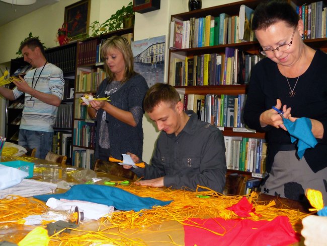 Bibliotekarze i zabawa