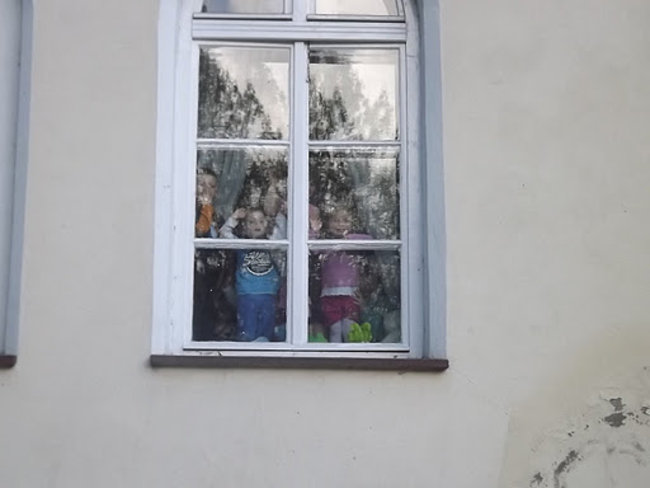 Wolontariusze w Bąkowie