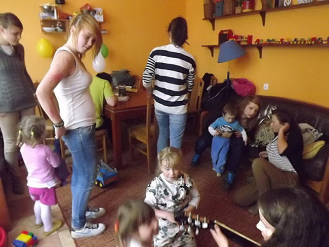 Wolontariusze w Bąkowie