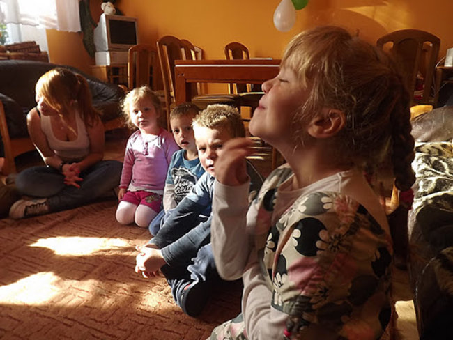 Wolontariusze w Bąkowie