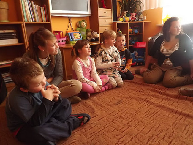 Wolontariusze w Bąkowie