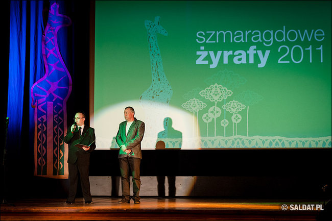 Szmaragdowe Żyrafy podziękowaniem za wspieranie kultury
