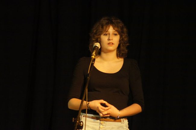 Powiatowe recytowanie w domu kultury