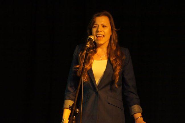 Powiatowe recytowanie w domu kultury