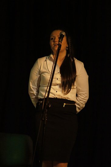 Powiatowe recytowanie w domu kultury