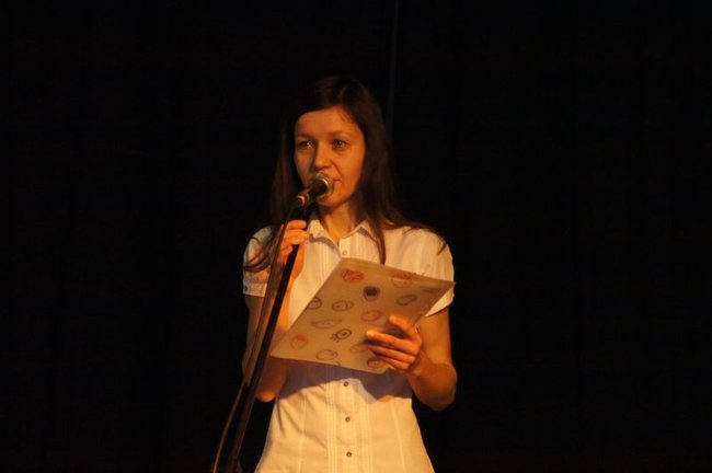 Powiatowe recytowanie w domu kultury