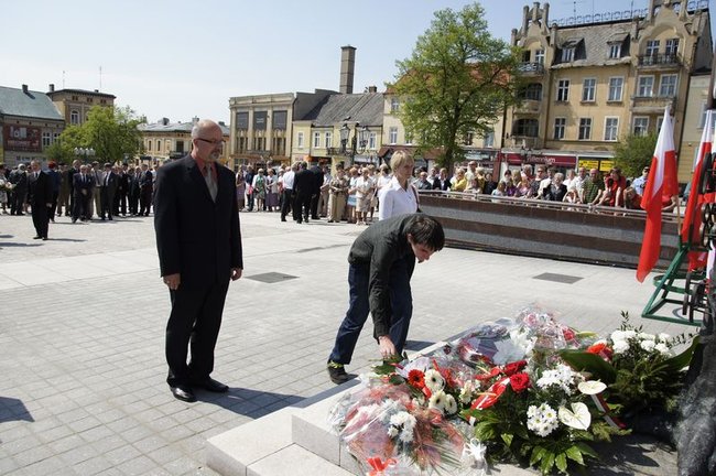 Rocznicowe obchody na Dużym Rynku