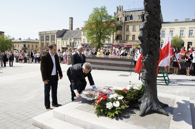 Rocznicowe obchody na Dużym Rynku