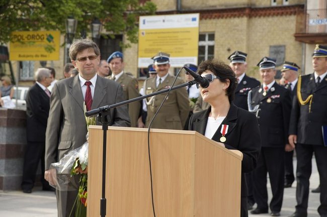 Strażacy świętowali na rynku