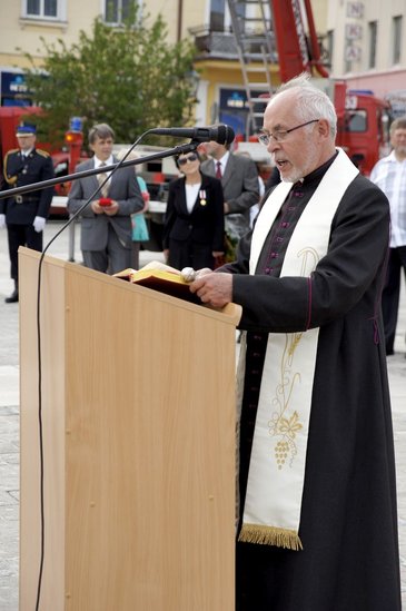 Strażacy świętowali na rynku