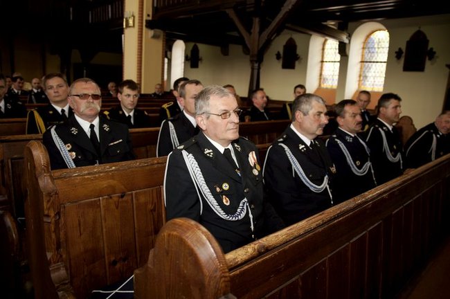 Strażacy świętowali na rynku