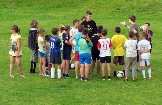 Rodziny na rekolekcjach w Tleniu