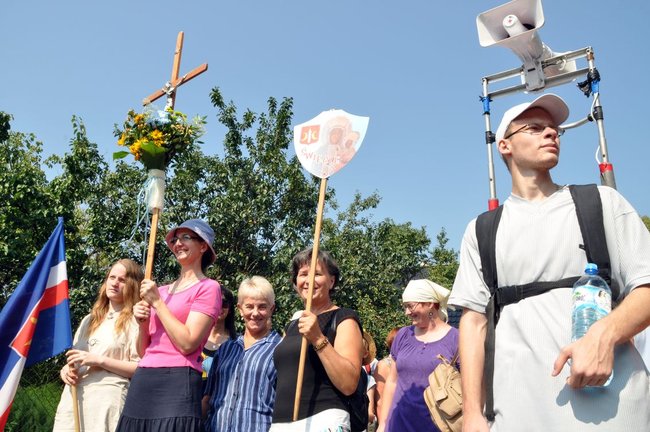 Świecianie powędrowali na Jasną Górę - WIDEO
