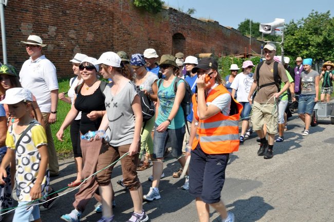 Świecianie powędrowali na Jasną Górę - WIDEO