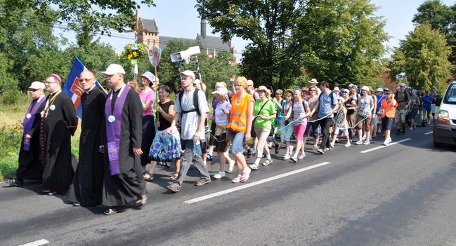 Świecianie powędrowali na Jasną Górę - WIDEO
