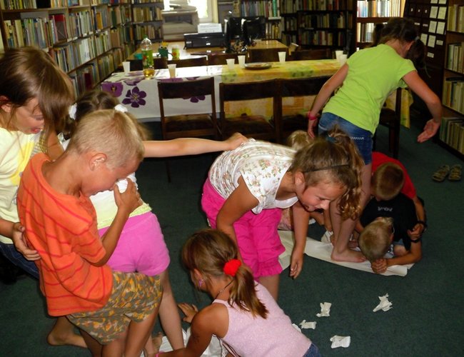 Wakacyjne szaleństwo w Bibliotece