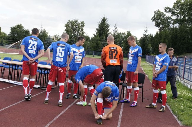 Deszczowa prezentacja nowego składu Wdy