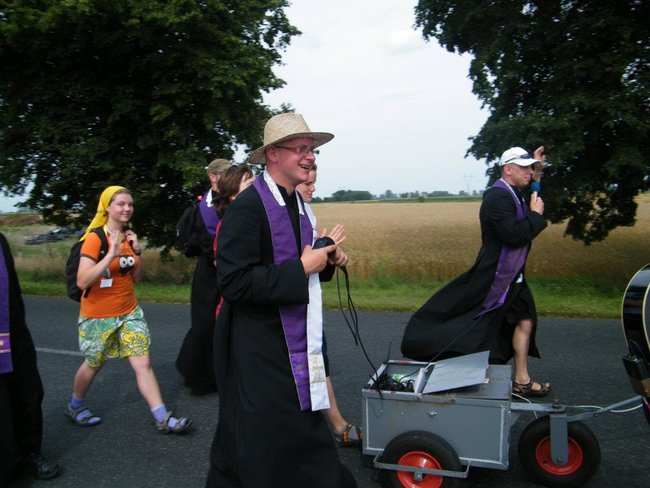 Połowa drogi na Jasną Górę