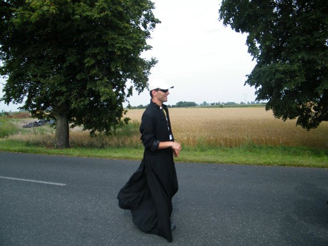 Połowa drogi na Jasną Górę