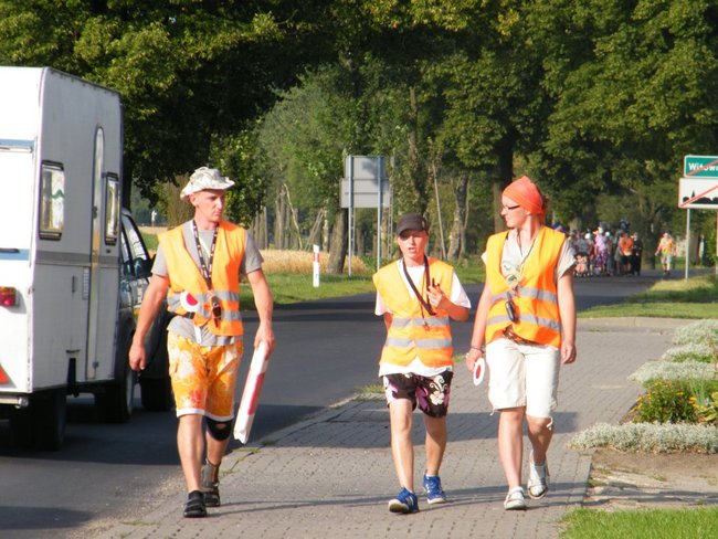 Połowa drogi na Jasną Górę