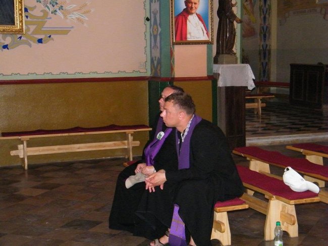 Połowa drogi na Jasną Górę