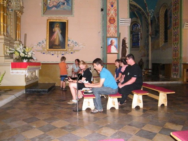 Połowa drogi na Jasną Górę