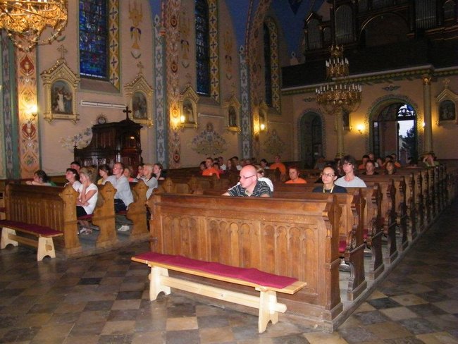 Połowa drogi na Jasną Górę